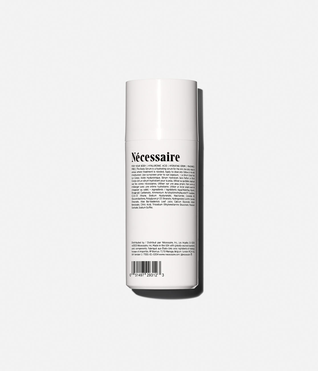 The Body Serum | 0.5% Hyaluronic Acid | Travel